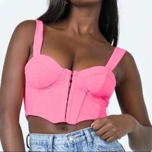 Princess Polly Torin Top Pink NWOT